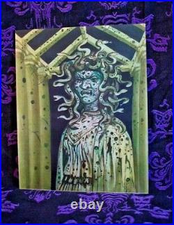 16x20 Lenticular Medusa changing picture Disneyland Haunted Mansion Gorgon 50th
