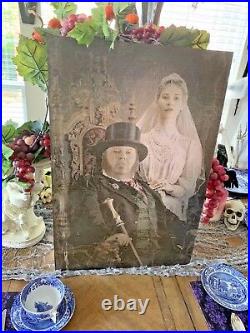 16x24 WDW Haunted Mansion Constance the Bride Changing Lenticular Portrait RARE