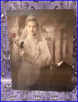 18x24 GEORGE Haunted Mansion Constance the Bride Changing Lenticular Portrait