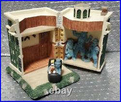 1990s Disneyland Haunted Mansion Hinged Resin Sculpture With Doom Buggy, MIB