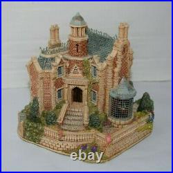 1997 Disney Lilliput Lane THE HAUNTED MANSION Signed Convention Exc 118/500