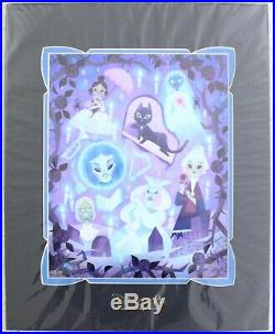 2019 Disney D23 Expo Ladies of the Haunted Mansion Deluxe Print Joey Chou LE 100