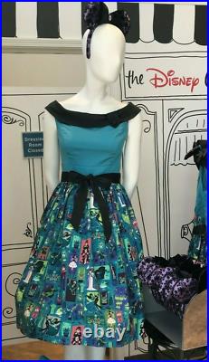 2020 Disney Dress Shop Her Universe Haunted Mansion Dress Adult XS S M L XL 2XL