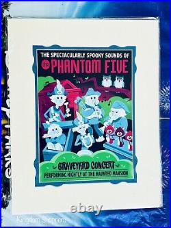 2022 Disney Parks Dave Perillo Haunted Mansion Phantom & Singing Busts Print Set