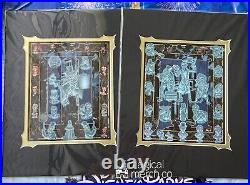2022 Disney Parks Haunted Mansion Character Letters H & M Print Set Kenny Yamada