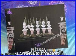 2022 Disney Parks Haunted Mansion Singing Heads Bust Decoration Lights Up