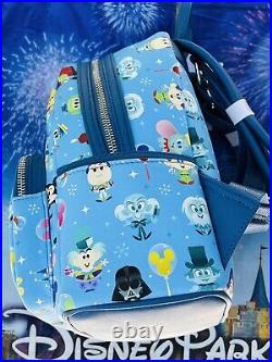 2022 Disney Parks Loungefly Park Icons Backpack Castle Haunted Mansion EXACT E