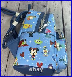 2022 Disney Parks Loungefly Park Icons Backpack Castle Haunted Mansion Exact NWT