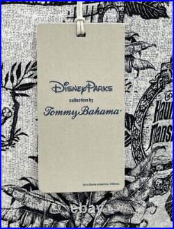 2022 Disney Parks Tommy Bahama Haunted Mansion Hawaiian Camp Shirt Men XXXL 3XL