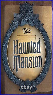 22 Disney Haunted Mansion Customizable Plaque