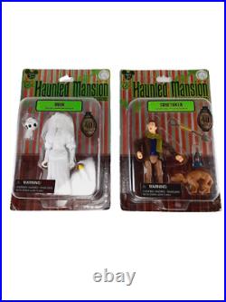 40th Anniversary Haunted Mansion Action Figures Caretaker/The Bride New In Box