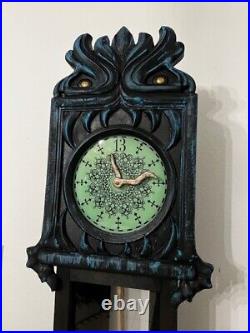 7 foot Haunted Mansion WOOD Clock Prop Working replica Halloween Disneyland WDW