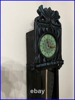 7 foot Haunted Mansion WOOD Clock Prop Working replica Halloween Disneyland WDW