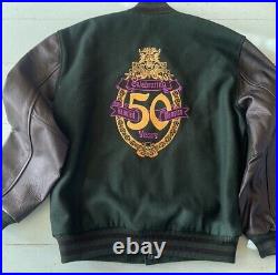 BNWT Authentic LE Disneyland Haunted Mansion 50th Anniversary Letterman Jacket