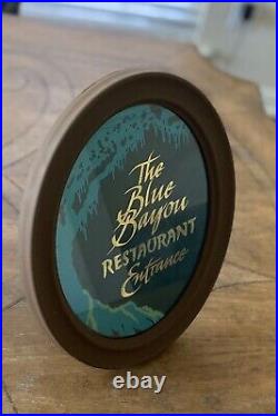 Blue Bayou restaurant sign Prop Disneyland Haunted Mansion Pirates Caribbean