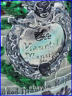 Broken Signed by Christopher RADKO Disney HAUNTED MANSION HOLIDAY Ornament 2004
