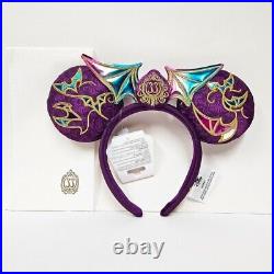 Club 33 Ears Disneyland Haunted Mansion Headband Ears Halloween 2023 Free Napkin