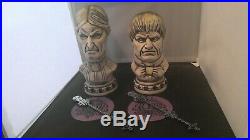 DISNEY CLUB 33 HAUNTED MANSION TIKI MUGS with swizzle stick and coasters