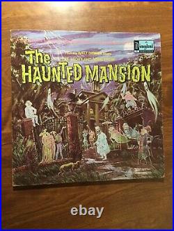 Disney 1969 The Haunted Mansion Story Book Vinyl, 2 Books. Xmas Special