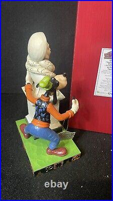 Disney 50th Anniversary Jim Shore Goofy Haunted Mansion Figurine New