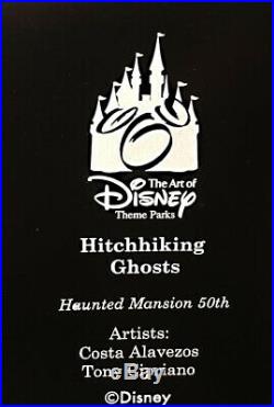 Disney 50th Anniversary of Haunted Mansion Hitchhiking Ghosts Light-Up Figurine