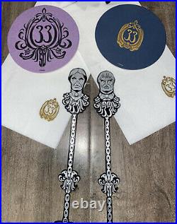 Disney Club 33 Haunted Mansion 50th Anniversary Minnie Mouse Ears Plus More