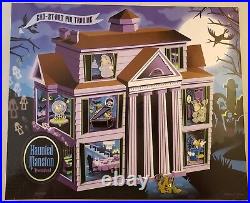 Disney DLR The Haunted Mansion Collection 2009 Mickey, Minnie, Goofy, 6 Pin Set