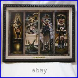 Disney Darren Wilson Haunted Mansion Character Stretch Paintings Limited Edition