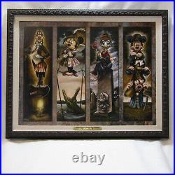 Disney Darren Wilson Haunted Mansion Character Stretch Paintings Limited Edition