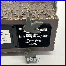 Disney Disneyland Haunted Mansion Music Box Le 500 Kidney & Baily Works! J1