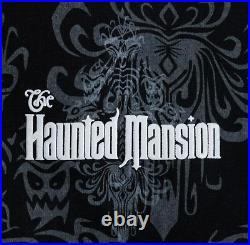 Disney Disneyland Haunted Mansion Wallpaper Black Spirit Jersey XS S M L XL 2XL