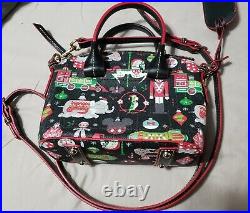 Disney Dooney & Bourke Christmas Holiday black nutcracker purse bag 2018