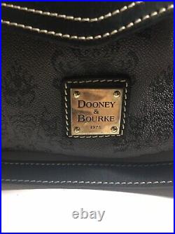 Disney Dooney Bourke Haunted Mansion Collection Smith Satchel Purple Lining Bag