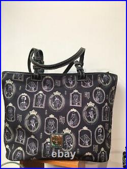 Disney Dooney & Bourke Haunted Mansion Purse Shopper Handbag Rare Halloween