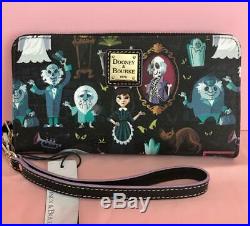Disney Dooney & Bourke Haunted Mansion Wallet Great Placement NWT