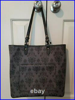 Disney Dooney & Bourke Haunted Mansion tote shopper bag purse Mickey WDW black