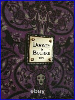 Disney Dooney & Bourke Leota Haunted Mansion purple Halloween bag purse tote