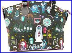 Disney Dooney & and Bourke Haunted Mansion Satchel Bag Purse Madame Leota Ghost