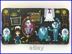Disney Dooney & and Bourke Haunted Mansion Wallet Hitchhiking Ghosts Bride Leota