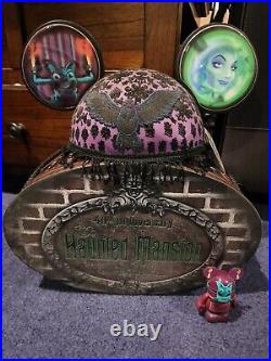 Disney Haunted Mansion 40th Anniversary LE Vinylmation Earhat, Vinyl & Pin