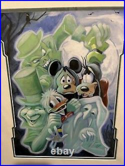 Disney Haunted Mansion Art, Brian Blackmore, 16x20, Never Opened, RARE