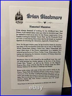 Disney Haunted Mansion Art, Brian Blackmore, 16x20, Never Opened, RARE