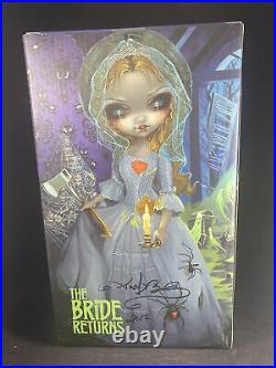 Disney Haunted Mansion Bride Returns Vinylmation Jasmine Becket-Griffith Signed
