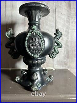 Disney Haunted Mansion Dearly Departed Vase Urn 50th Anniversary Collection