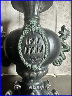 Disney Haunted Mansion Dearly Departed Vase Urn 50th Anniversary Collection
