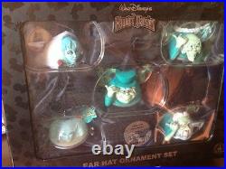 Disney Haunted Mansion Ear Hat Ornament Set Costa Alavezos Limited Edition 2000