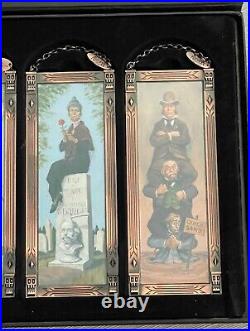 Disney Haunted Mansion Framed Glass Stretching Room Portraits 2009 LE500