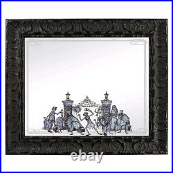 Disney Haunted Mansion Framed Mirror Very Hard To Find! New In Box! Mint