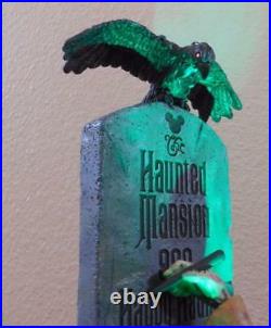 Disney Haunted Mansion Happy haunts Ball gravestone lights and sound 2003