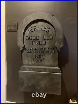 Disney Haunted Mansion Here Lies Fred Tombstone-Custom Piece NOT SPIRIT/LOWES